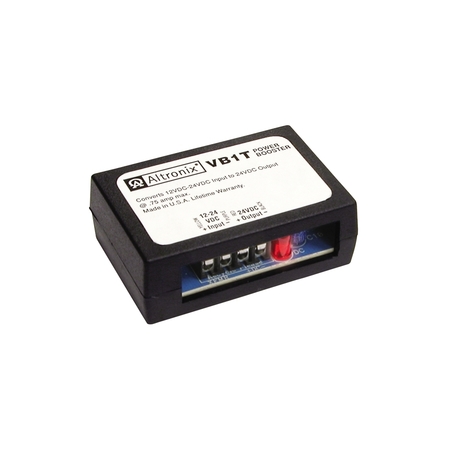 ALTRONIX POWER BOOSTER 12-24VDC IN TO, 24VDC @ .75 AMP OUTPUT, SPRING TERMINALS VB1T